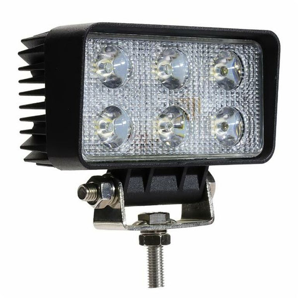 Faro da lavoro 6 LED Epistar a largo raggio freddo 18W IP67