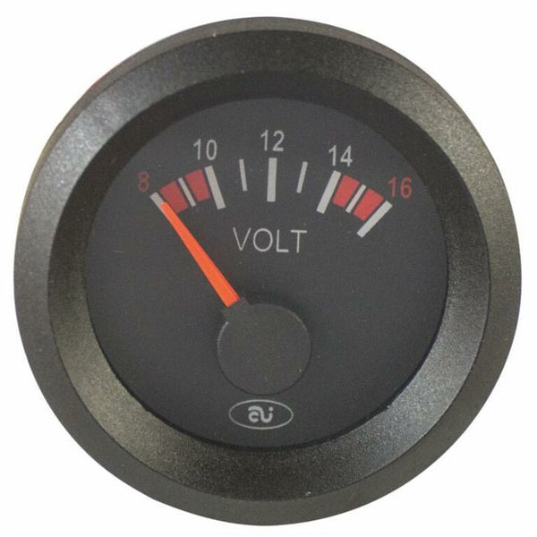 Voltmetro analogico 8-16V Ø52 12V - Grandstore